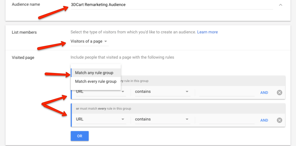 How to Create an Audience For a Remarketing Campaign