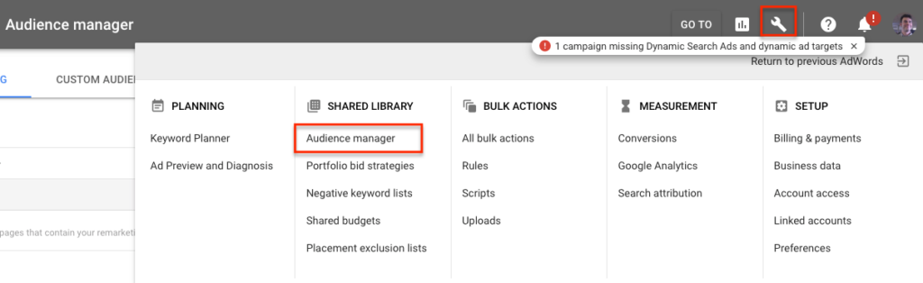 How to Create an Audience For a Remarketing Campaign