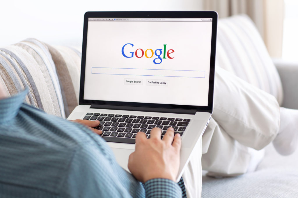 Google organic search