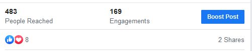 Facebook Advertising Boost Post