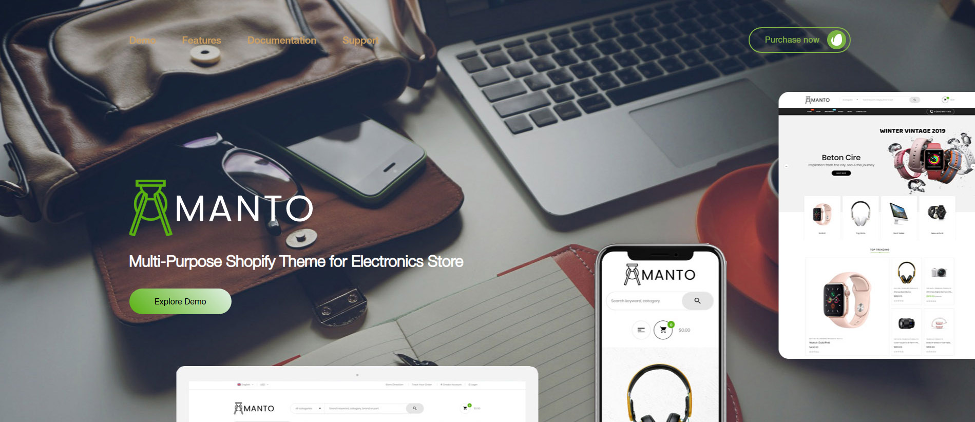Shopify Amanto Theme